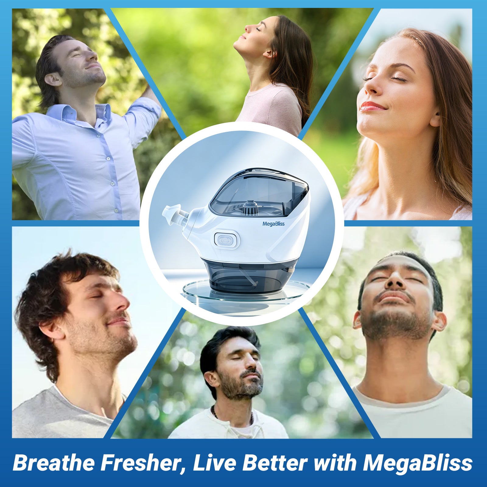 Nasal Irrigation System Electric Nasal Irrigator, Dual Powered Nasal Cleaner Device