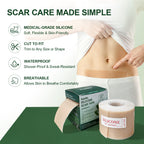 Silicone Scar Tape Silicone Scar Sheets for Surgical Scars